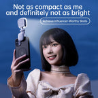 Kit de tournage vidéo vlogging avec lumière pour téléphone D5 très populaire et mini lampe LED pour appareil photo