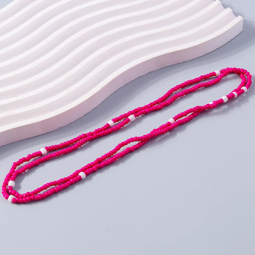 Aihua 1 pièce Nouvelle Chaîne de taille de plage d'été bohème avec perles pour femmes, bijoux de corps esthétiques sexy pour bikini