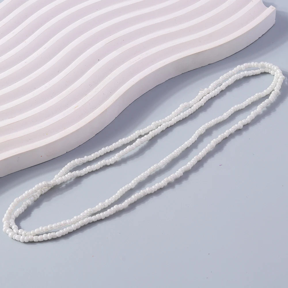 Aihua 1 pièce Nouvelle Chaîne de taille de plage d'été bohème avec perles pour femmes, bijoux de corps esthétiques sexy pour bikini