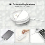 LED Selfie Ring Light Novelty Makeup Lightings Led Selfie Lamp Mobile Phones Photo Night Light Rechargeable Lamp Selfie Ring