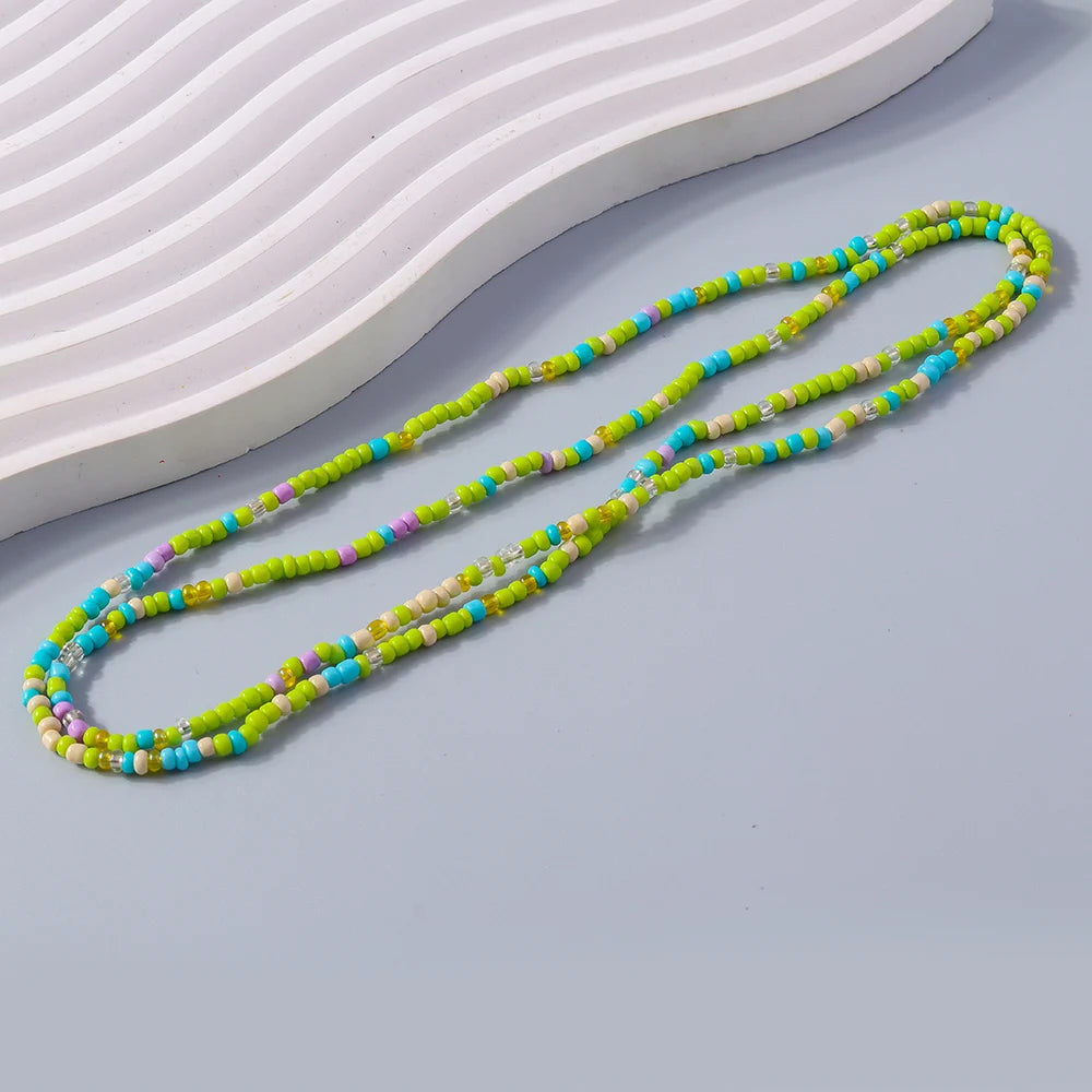 Aihua 1 pièce Nouvelle Chaîne de taille de plage d'été bohème avec perles pour femmes, bijoux de corps esthétiques sexy pour bikini